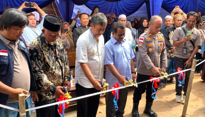 Wabup Aceh Tamiang Resmikan TK Islam Nashrullah