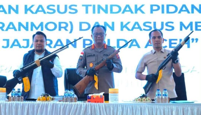 Polda Aceh Ungkap 478 Kasus Kriminal Semester I 2026