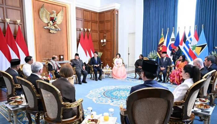 Prabowo Terima Delapan Duta Besar Negara Sahabat