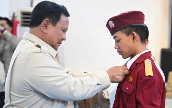 Presiden Prabowo Tinjau Sekolah Rakyat di Tabanan
