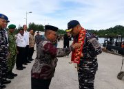 KRI Tuna 876 Tiba di Simeulue Bawa Misi Rupiah Berdaulat