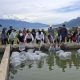 Wabup Aceh Tengah Tebar 10.000 Benih Ikan di Bebesen
