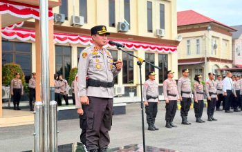 42 Personel Polri di Lhokseumawe Naik Pangkat