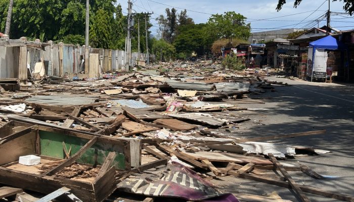 Pedagang Keluhkan Tak Ada Kompensasi Usai Pembongkaran 110 Kios