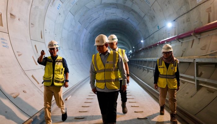 Dudung Tinjau Proyek MRT Jakarta, Pastikan PSN Berjalan Sesuai Target