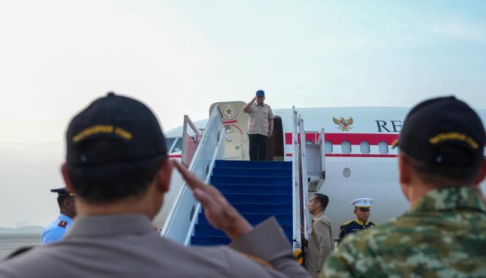 Prabowo Bertolak ke Gorontalo Hadiri PENAS Petani Nasional