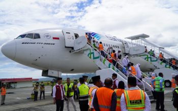 Kloter 9 Tiba di Aceh, Sebanyak 3.521 Jemaah Haji Sudah Kembali