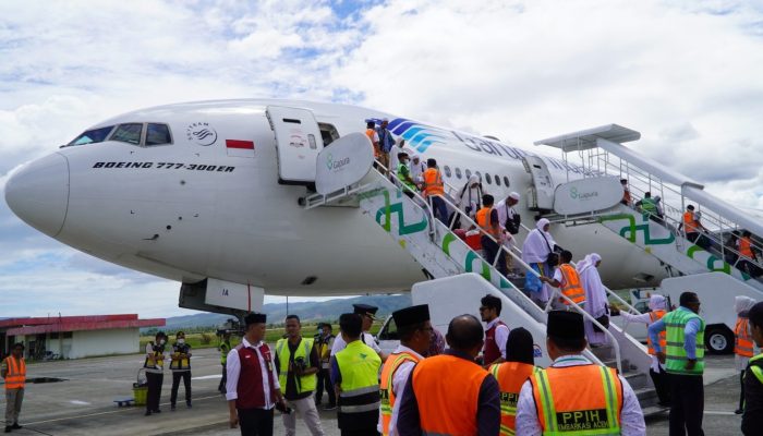 Kloter 9 Tiba di Aceh, Sebanyak 3.521 Jemaah Haji Sudah Kembali
