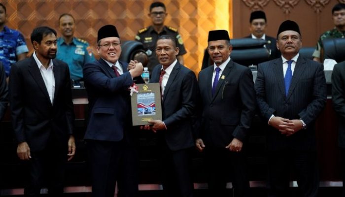 DPRA Terima LHP BPK, Pemerintah Aceh Kembali Raih Opini WTP