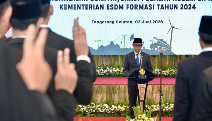 ESDM Lantik 745 PNS, Perkuat Swasembada Energi Nasional
