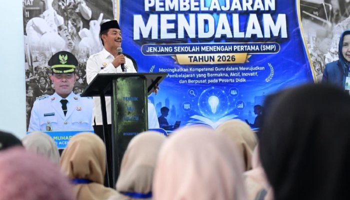 Wabup Aceh Besar Buka Pelatihan Deep Learning untuk Guru SMP