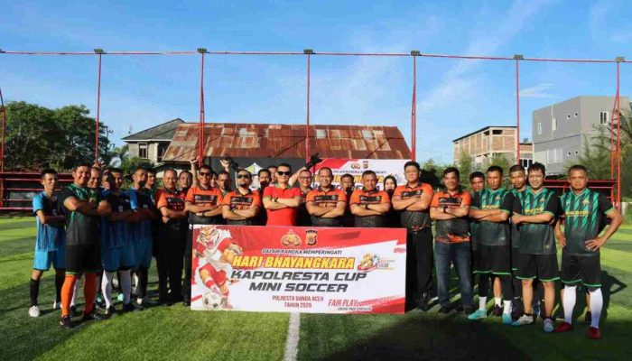 Empat Tim Terbaik Berebut Tiket Final Mini Soccer Kapolresta Cup 2026