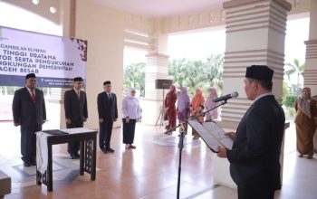 Bupati Aceh Besar Lantik Sejumlah Pejabat Tinggi Pratama