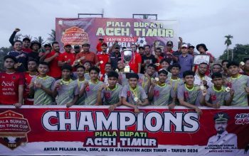 SMAN 1 Idi Rayeuk Juara Piala Bupati Aceh Timur 2026