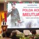 Sekda Aceh Apresiasi Peluncuran Buku Polda Aceh Meutuah