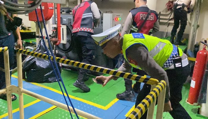 Polres Simeulue Perketat Pengawasan Pelabuhan Cegah Gangguan Kamtibmas