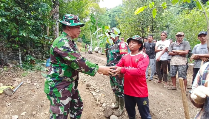 Satgas TMMD Aceh Selatan Tanam Ratusan Pohon