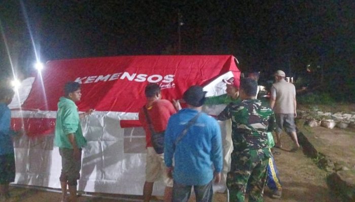 Kemensos Salurkan Bantuan Korban Banjir Tapanuli Tengah