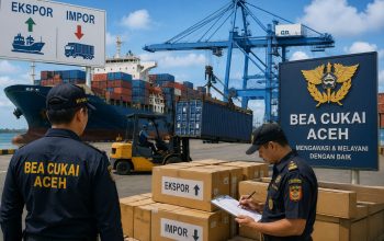 Bea Cukai Aceh Raih Rp317 Miliar Hingga Juni 2026