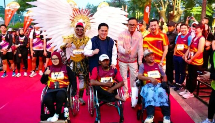 Menpora Apresiasi Bhinneka Run yang Inklusif bagi Disabilitas