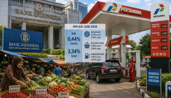 Inflasi Juni 2026 Terkendali, Bank Indonesia Optimistis Stabil Terus