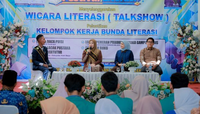 Bunda Literasi Aceh Besar Ajak Warga Perkuat Budaya Membaca