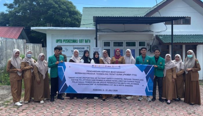 USK Terapkan Smart-ROSE di Puskesmas Cot Ba’u Sabang