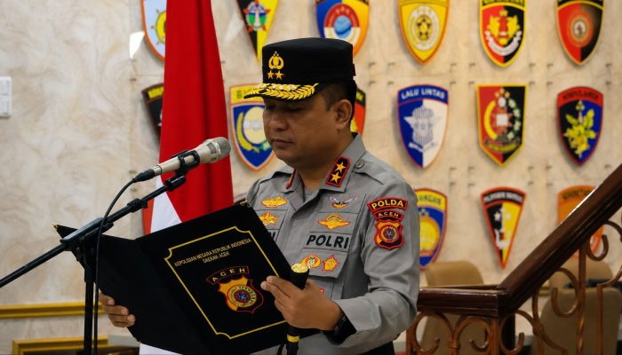 Kapolda Aceh: Sertijab Momentum Perkuat Soliditas dan Pengabdian Polri