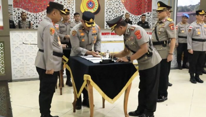 Kapolda Aceh Lantik 7 PJU dan 9 Kapolres