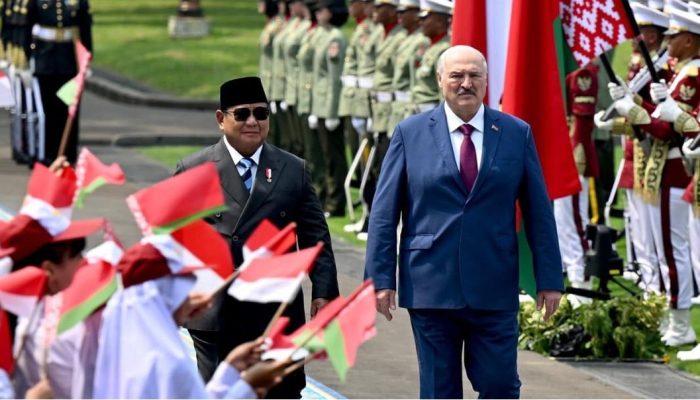 Prabowo Sambut Kunjungan Kenegaraan Presiden Belarus