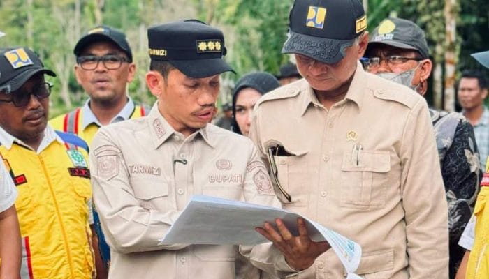 Menteri PU Prioritaskan Irigasi Lhok Guci di Aceh Barat
