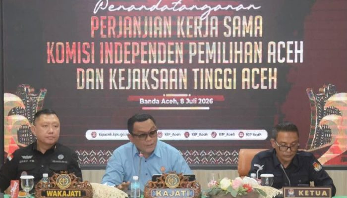 KIP Aceh dan Kejati Perkuat Integritas Penyelenggaraan Pemilihan