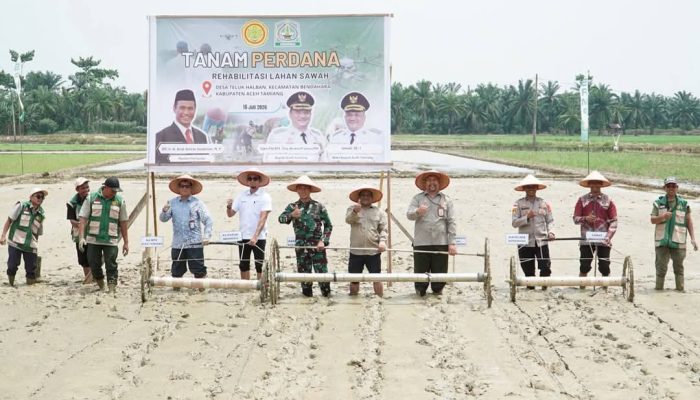 Aceh Tamiang Mulai Tanam Perdana dengan Teknologi PM-AAS