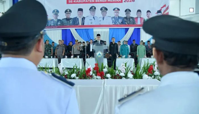 Bupati Tagore Lantik 135 Reje Kampung Terpilih