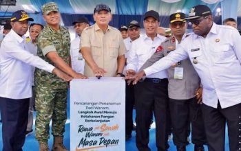 Menhan dan Mentan Pacu Swasembada Pangan dari Merauke