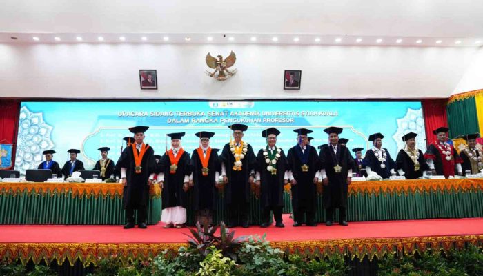 USK Kukuhkan Lima Profesor Baru