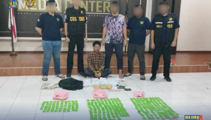 Bareskrim dan Bea Cukai Gagalkan Narkoba Senilai Rp25,6 Miliar