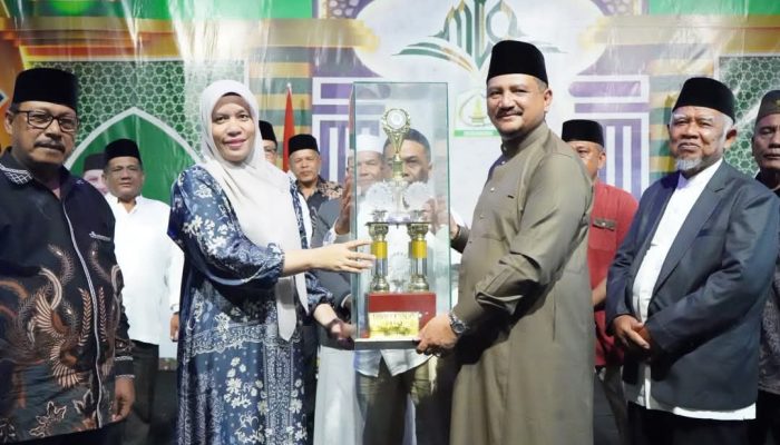 Seruway Kembali Juara Umum MTQ IX Aceh Tamiang