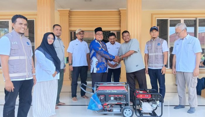 Aceh Tamiang Terima Bantuan Sumur Bor dan Genset