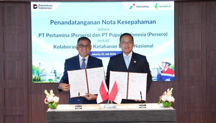 Pertamina dan Pupuk Indonesia Perkuat Sinergi Energi dan Pangan
