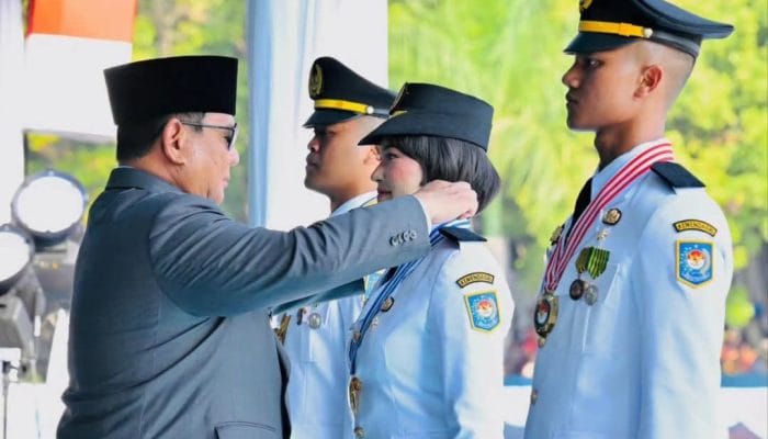 Prabowo Lantik 1.204 Pamong Praja Muda IPDN
