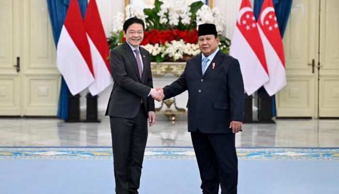 Prabowo dan PM Singapura Sepakati 26 Kerja Sama Strategis