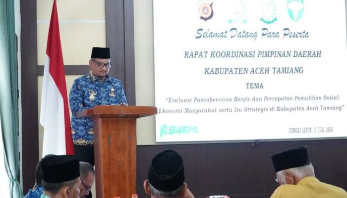 Bupati Armia Perkuat Sinergi Pemulihan Pascabencana