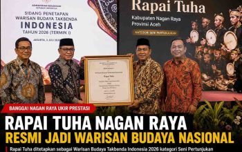 Rapai Tuha Nagan Raya Resmi Jadi Warisan Budaya Nasional