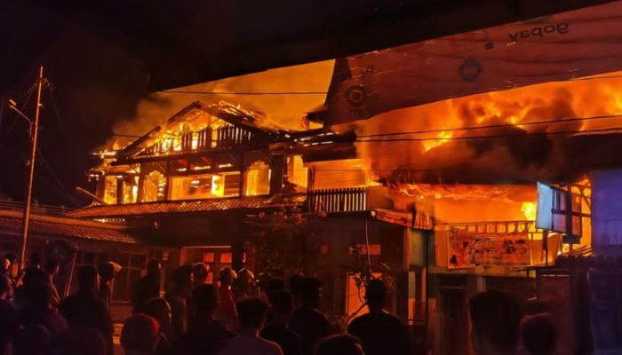 Empat Ruko dan Losmen Ludes Terbakar di Simeulue