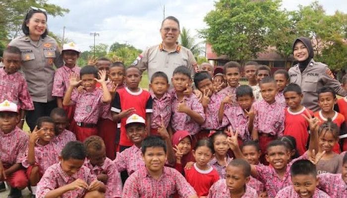Satgas Damai Cartenz Bentengi Pelajar Papua dari Narkoba