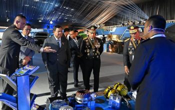 Presiden Prabowo Tinjau Pameran Kemandirian Polri Karya Anak Bangsa