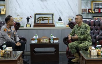 Kapolda Aceh Perkuat Sinergi Bersama Kodam Iskandar Muda Lewat Silaturahmi