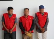 Kejari Lhokseumawe Tahan Tiga Tersangka Korupsi APBG Alue Lim