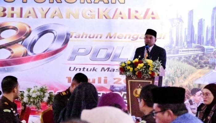 Hari Bhayangkara, Wabup Muchsin Ajak Perkuat Sinergi
